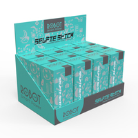 Boîtes de présentation oblongues auto-érectables en carton recyclé personnalisées pour comptoir de vente au détail, emballage d'appareils photo et d'électronique grand public