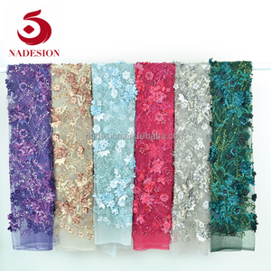 Wholesale <strong>Emerald</strong> Green Organza Tulle Net Lace Fabric - Product Image 6