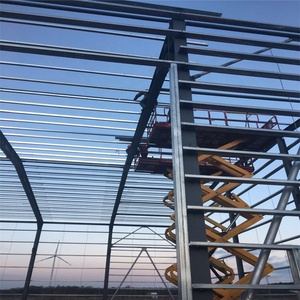 Proveedor de China, la mejor calidad y <span class=keywords><strong>el</strong></span> costo más bajo de metal ligero marco de acero estructura de acero almacén cobertizo - Product Image 3