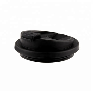 Taza de café de plástico de corcho reutilizable, taza de café portátil <span class=keywords><strong>con</strong></span> tapa, promoción de nuevos productos - Product Image 5