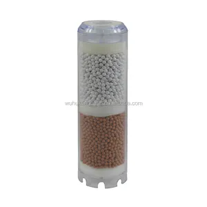 Refillable Water Filter Cartridge 10-Inch Transparent Remineralization&infrared ball Filters for ro systems