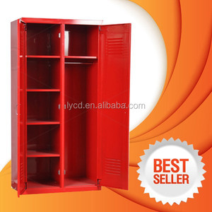 Armoire de porte pivotante en métal, meuble à poignée colorée de haute qualité - Product Image 5