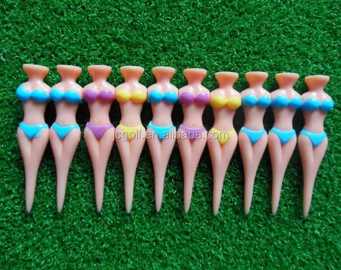 Kaus Golf Wanita Bikini Plastik Unik Kualitas Tinggi