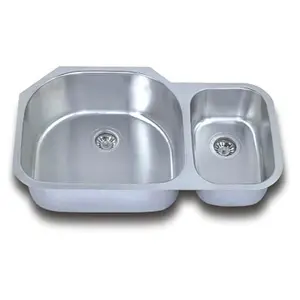 Double Bowl Stainless Steel Sink WL-606,Used Commercial stainless steel kitchen sink