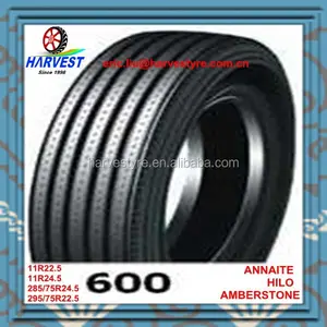 ANNAITE AMBERSTONE HILO kamyon lastiği 600 desen 11R22. 5 11R24. 5 285/75R24. 5 295/75R22. 5 yönlendirmek desen abd pazarı için