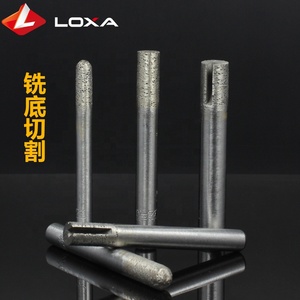 Utensili da taglio diamantati a fondo piatto, frese per scanalature per macchine utensili CNC - Product Image 1