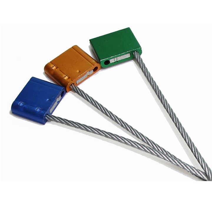 self-locking cable security wire lead seal