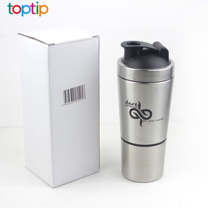High Quality Stainless Steel <strong>Shaker</strong>,700ml + 200ml <strong>Protein</strong> <strong>Shaker</strong> Cup - Product Image 1