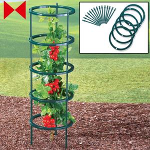 Easy — kit de 5 Cage de culture grimpante en treillis, avec anneaux réglables pour fleurs, plantes de jardin, fruits - Product Image 1