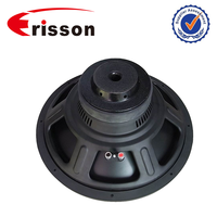 Haut-parleurs de caisson de basses OEM professionnels 15 pouces 300W PA Nouveautés Conception de caisson de basses avec haut-parleurs P Audio en fer