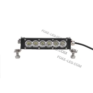 Ventas de la fábrica de China 30 w 6.8 pulgadas 6.8 ''off road light led bar IP68 llevó la barra ligera