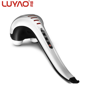Venta al por mayor 627A masajeador de vibración eléctrica infrarrojos cabezales dobles para uso doméstico en hombros y cuello cuerpo fuerte función Manual - Product Image 3