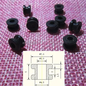 小型大型シリコンPVCブラシグロメット自動車用大型電気ゴムグロメットチューブプラググロメット