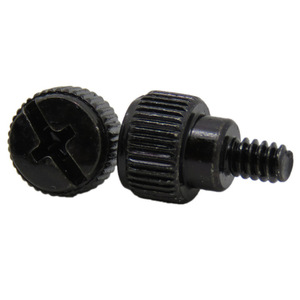 Negro caso <span class=keywords><strong>tornillos</strong></span> para la <span class=keywords><strong>placa</strong></span> <span class=keywords><strong>base</strong></span> <span class=keywords><strong>PC</strong></span> 6-32 tornillo de pulgar - Product Image 1