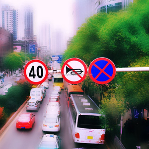 Macchina per la Produzione di Segnali Stradali in Alluminio Made in China, Segnale di Fermata per Scuolabus - Product Image 4