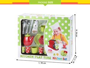 Populares calientes bajo precio pretend vajilla gran juego <span class=keywords><strong>de</strong></span> cocina <span class=keywords><strong>de</strong></span> <span class=keywords><strong>juguete</strong></span> para la promoción - Product Image 3
