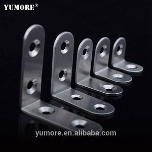 Decorative Stainless 20 X 20 mm 90 Degree Brackets L <strong>Shaped</strong> Table/<strong>chair</strong> Leg Corner Support Brace