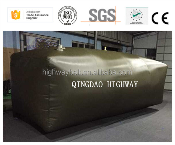 Складной и мобильный flexitank для хранения и транспортировки дизельного топлива