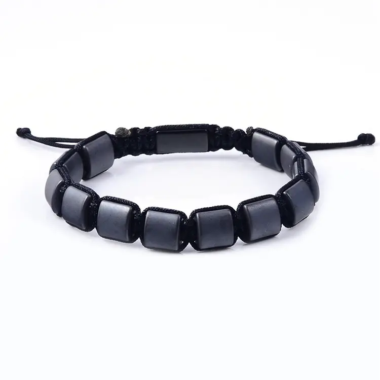 Wholesale handmade jewellery best selling products hematite bead bracelet
