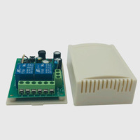 Récepteur de télécommande sans fil universel étanche 433Mhz 315Mhz, code d'apprentissage, 12V 24V, ouvre-porte de garage, émetteur