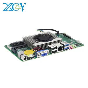 XCY çekirdek i7 7500U gömülü anakart 8xUSB VGA LVDS WiFi BT Gigabit LAN endüstriyel laptop anakart