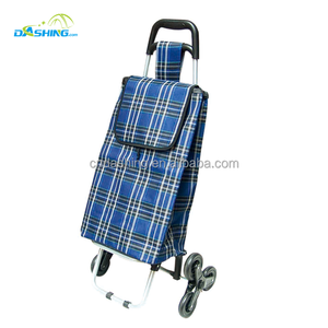 بسعر الجملة حقيبة أمتعة مخصصة كبيرة بعجلات قابلة للطي للمهرجانات حقائب بقالة عربة يدوية بعجلات - Product Image 5