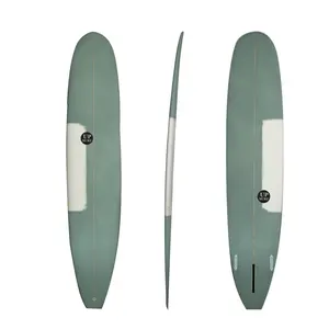Resina de poliéster surf com prancha longa de surf, placa de surf para surf