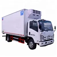 HUAYI الخدمات اللوجستية سلسلة التبريد النقل وحدة تبريد في الشاحنة 4x2 25m3 190hp شاحنة مبردة للبيع الساخن
