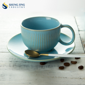 Service à thé en porcelaine bleu coréen, cafetière - Product Image 5