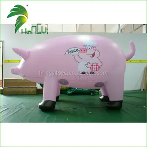 Giant Inflatable Pink Pig/ Inflatable Pig Balloons/ Inflatable Pig Helium Balloon For Advertising