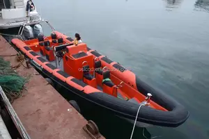 2016 nuevo modelo SAR costilla barco 1000 RESCURE barco bote inflable rígido