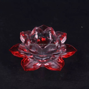 <span class=keywords><strong>2025</strong></span> tháng ba EXPO Hot Bán đánh bóng pha lê <span class=keywords><strong>Lotus</strong></span> Nến Bảng centerpieces thủy tinh hoa sen nến - Product Image 6