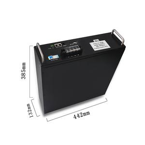 Baterí<span class=keywords><strong>a</strong></span> solar LiFePO4 de 48V y 50Ah personalizada, sistema de baterí<span class=keywords><strong>a</strong></span> de litio montado en bastidor IP65 para uso doméstico, recargable y apilable - Product Image 5