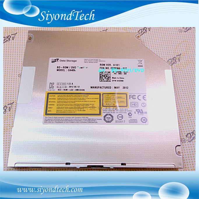 Новый 12,7 мм IDE DVD RW Drive 6X BD-ROM CA40N