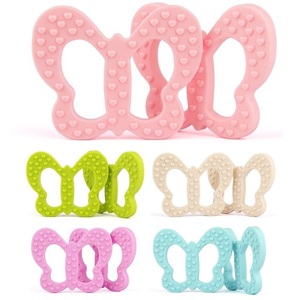 Trung Quốc Nhà Sản Xuất BPA Free Bé Silicone Mọc Răng Vòng Đồ Chơi KEAN - Product Image 2