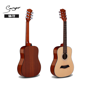 venta al por mayor 34 "nivel <span class=keywords><strong>de</strong></span> <span class=keywords><strong>entrada</strong></span> tapa <span class=keywords><strong>de</strong></span> pícea acabado mate guitarra acústica niños pequeños GA-T2 - Product Image 1