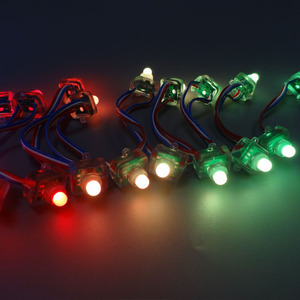 Pieno Quadrato di colore DC5V impermeabile IP68 <span class=keywords><strong>WS2801</strong></span> <span class=keywords><strong>led</strong></span> pixel modulo Programmabile - Product Image 3