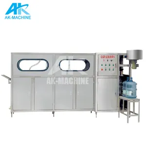 5 Gallon Filling Water Machine For 150 BPH Work Capacity Low Cost 20L Drinking Water Filling Machine Line
