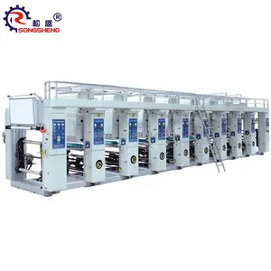 Multi Colors Printer Rotogravure Printing Machine Engineers Available to Service Machinery Overseas CE/ISO9001 Multicolor CN;ZHE