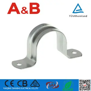yueqing* conduit bracket*Hot Dipped Galv full pipe saddle16 to 50 mm %