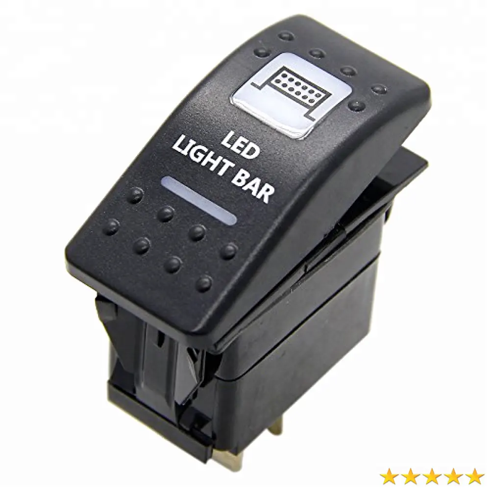 Rocker Switch LED Azul Barco Marinha WD 12V 24V ARB Carling estilo Narva