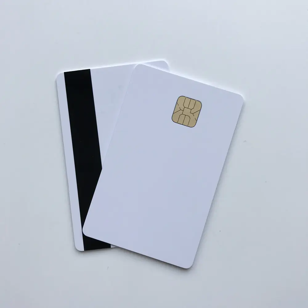 Goede kwaliteit Inkjet printable plastic lege Rfid chip credit ic/id smart Card met magnetische strip voor Epson of canon printers
