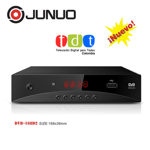 Caja de TV fábrica DVB-T2 receptor de televisor decodificador <span class=keywords><strong>TDT</strong></span> HD digital con HD <span class=keywords><strong>cable</strong></span> y <span class=keywords><strong>antena</strong></span> para Colombia - Product Image 5