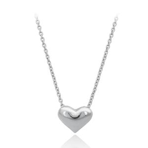 Collar con Colgante de Corazón Estilo OL en Oro Rosa, Venta al por Mayor, Joyería de Moda para Mujer, Bodas y Fiestas, Alta Calidad N099 N100 - Product Image 5