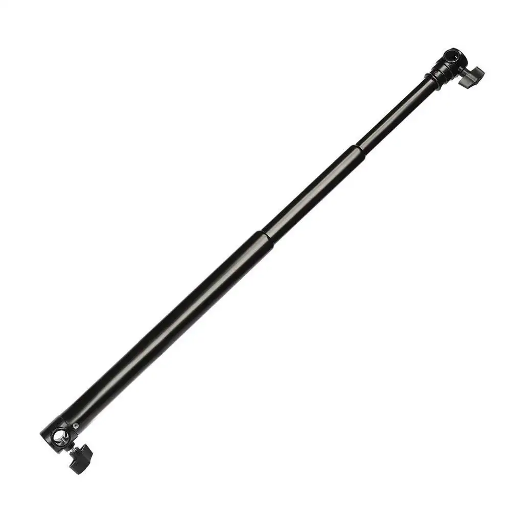 Pro 1.25-3 Meters Aluminum Alloy Telescopic Crossbar with 3 Sections Twist Locking Background Support Cross Arm Crossbar