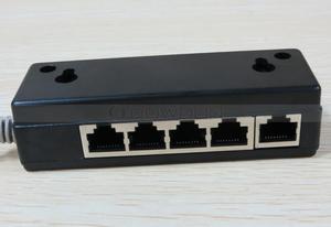 Hub Ethernet RJ45 <span class=keywords><strong>5</strong></span> ports, séparateur, <span class=keywords><strong>1</strong></span> à <span class=keywords><strong>5</strong></span> ports, adaptateur de commutateur Ethernet, <span class=keywords><strong>câble</strong></span> - Product Image 6