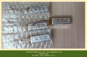 Wiederaufladbare 301020 <span class=keywords><strong>3</strong></span>.7v ultradünne lipo akku 3mm mit 30 mah zum verkauf - Product Image 4