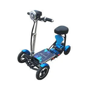 Popular barato 4 roda de lítio de scooter elétrica dobrável crianças motocicleta elétrica