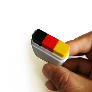 เกมฟุตบอลเยอรมนีทีมแฟนธงใบหน้าสีติด - Product Image 3