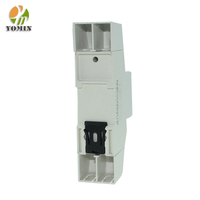 CE YEM015 pengukur energi listrik Digital, meteran energi listrik Digital dengan layar LCD, rel DIN pintar fase tunggal Model CE YEM015